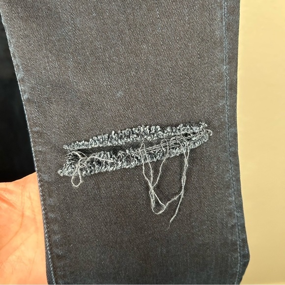 Mother The Pixie Ankle Fray jeans Holding Hands Tightly 23 - Picture 8 of 16